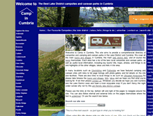 Tablet Screenshot of campincumbria.com